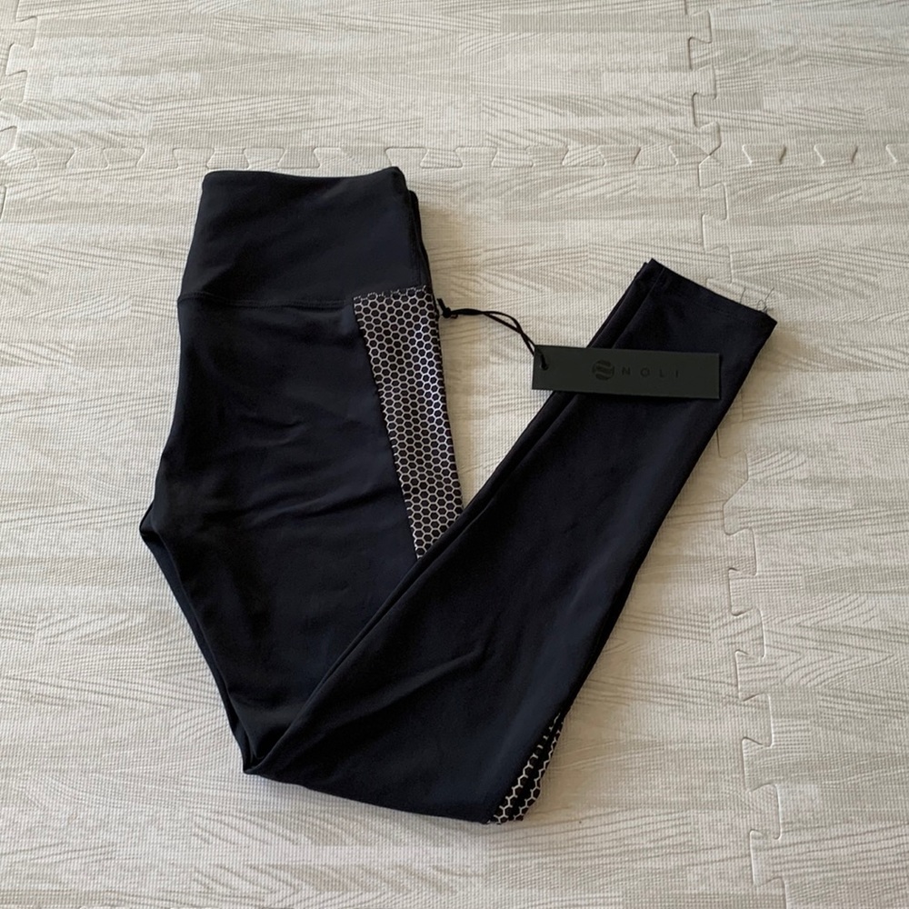 Noli - Alloy Legging Flash, Color: Black / Reflective, Size:L